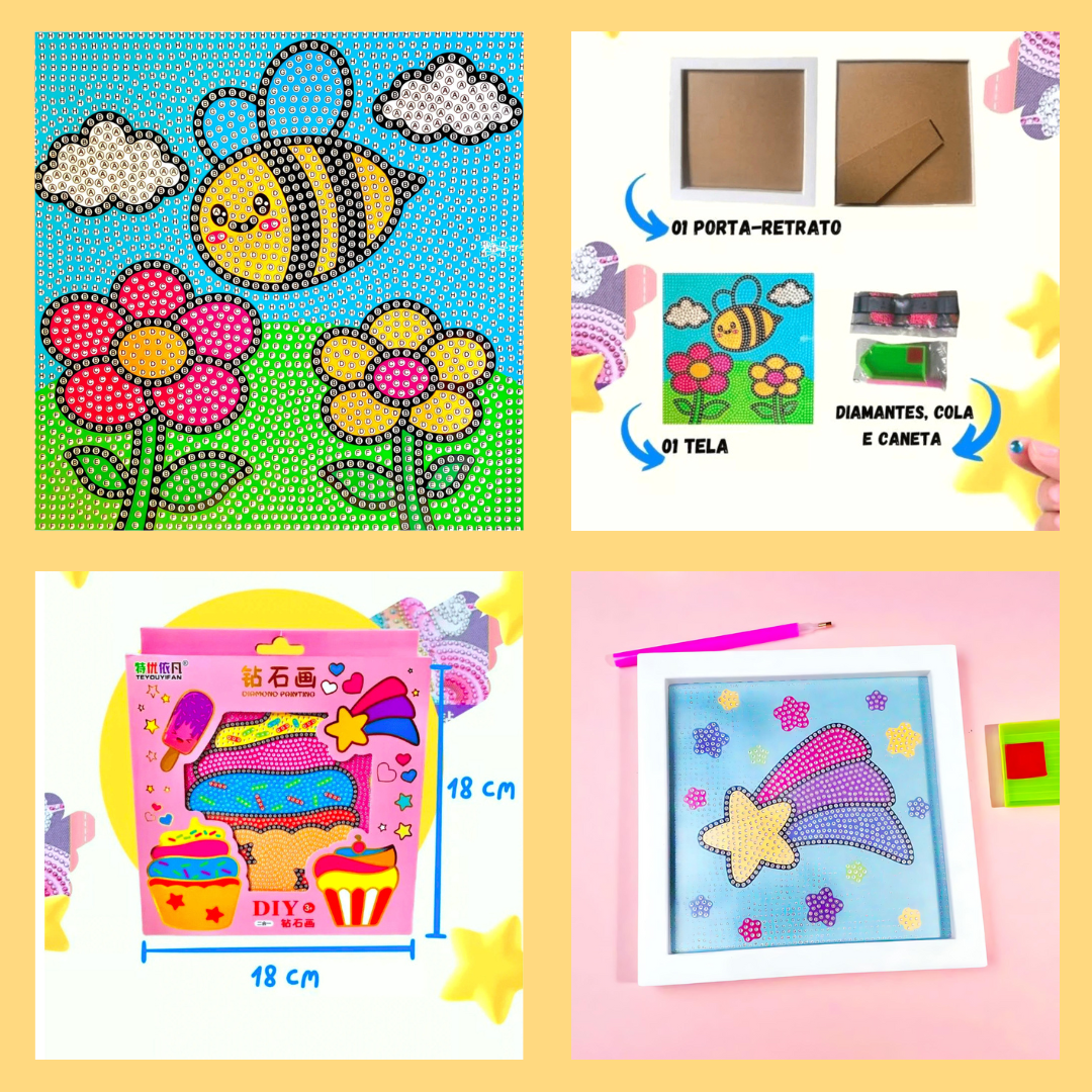 DIY Diamond Crystal Painting Kit