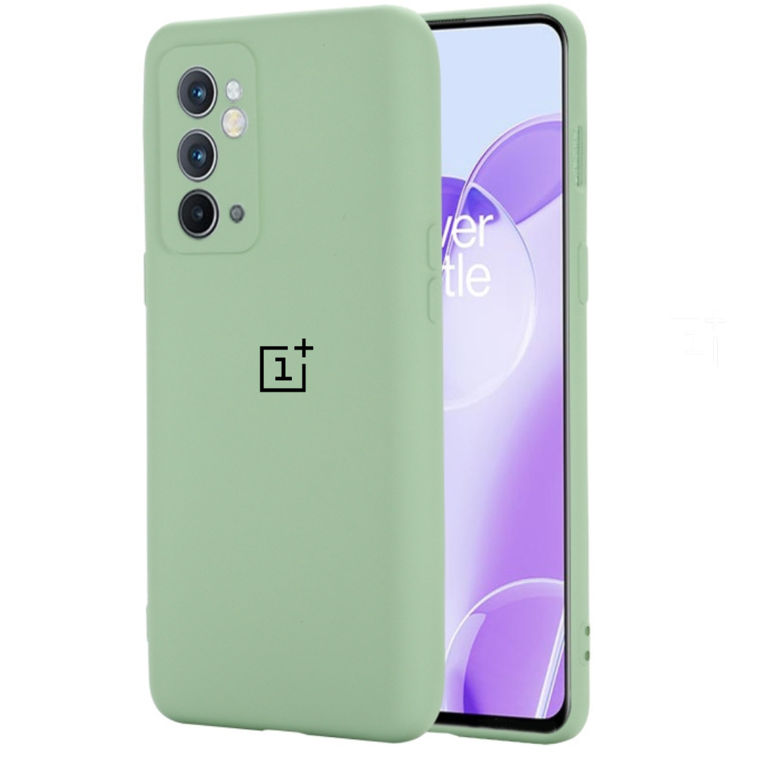 Light Green Camera Original Silicone Case for Oneplus 9RT