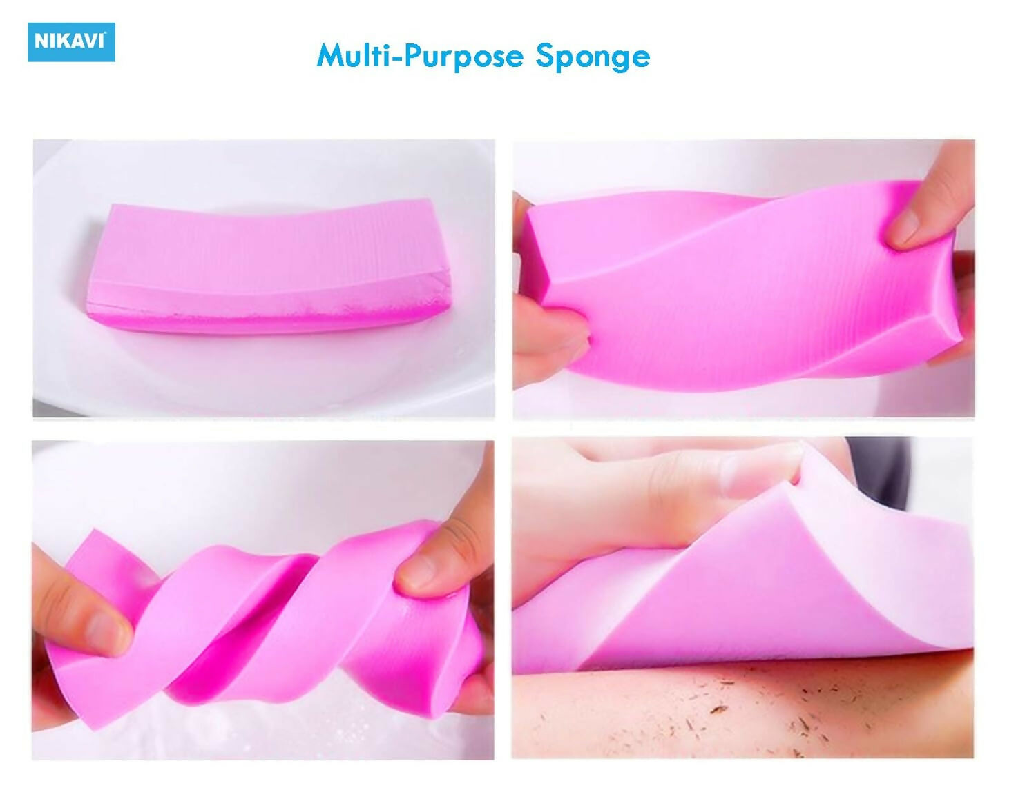 kitchen cleaning super sponge (Pack of 2)