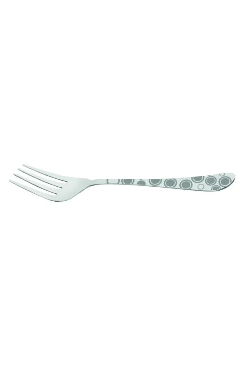 Prabha - Stainless Steel Fusion Dessert Fork Set - 19cm