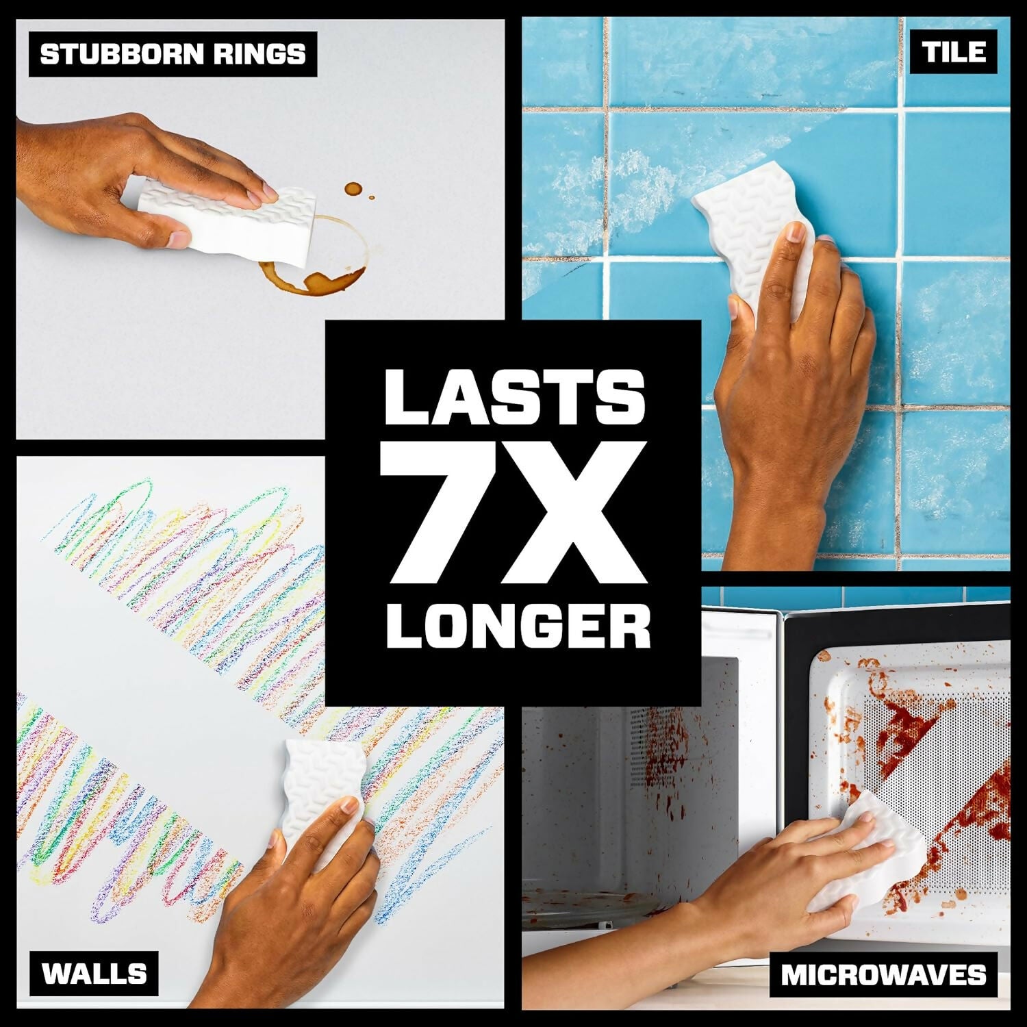 Magic Multi Surface Cleaning Eraser - Pack of 2