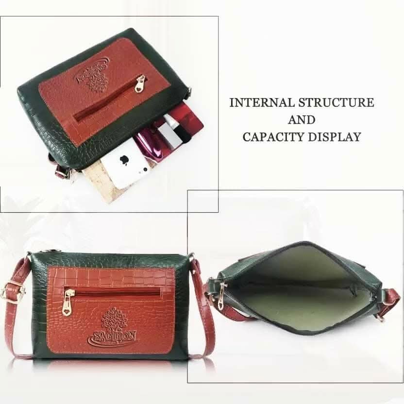SAGIRON Tan Women Sling Bag