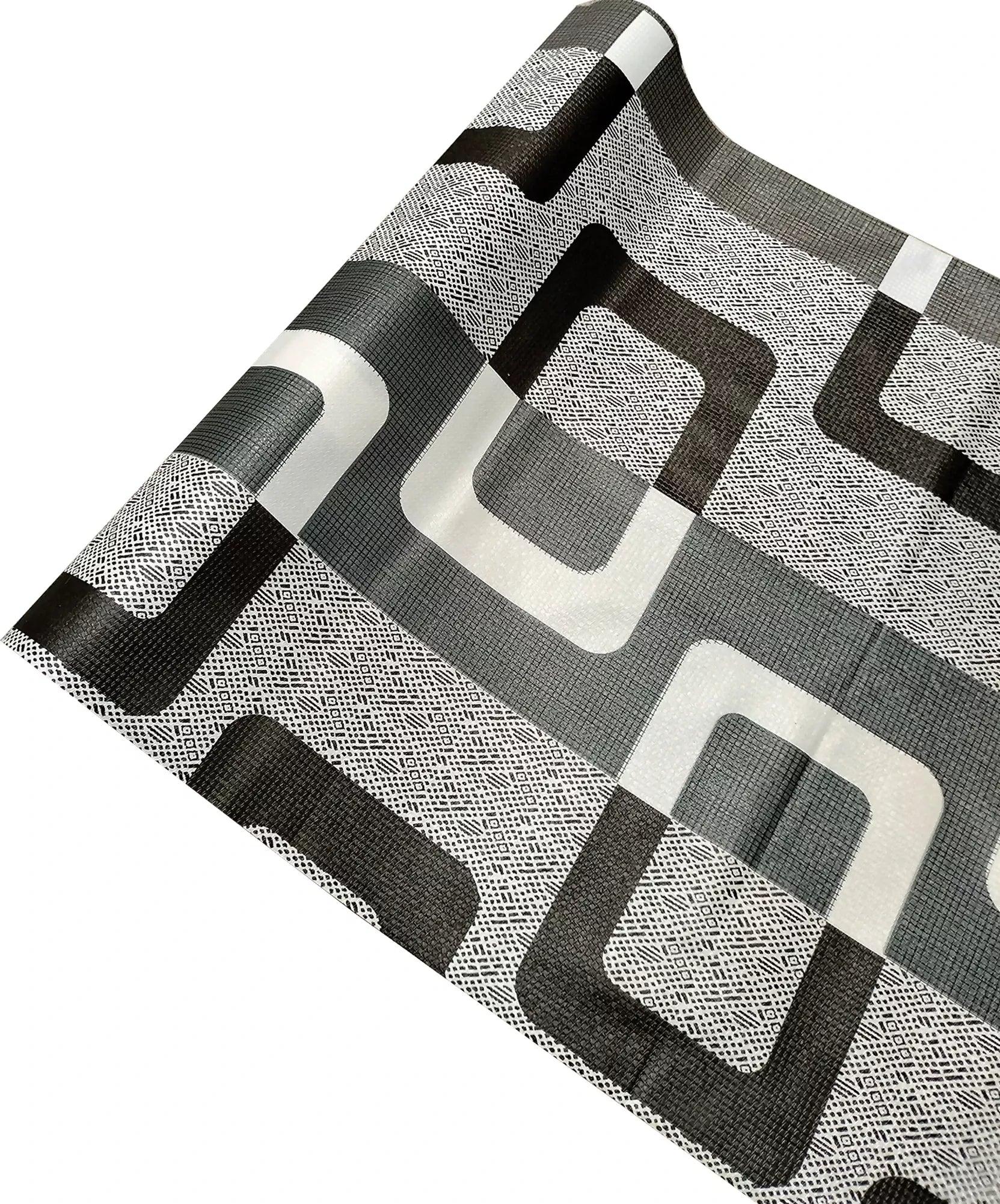 Mopak Decor Shelf Liner used for Wardrobe kitchen cabinet Drawer Slab Roll - (Balck)