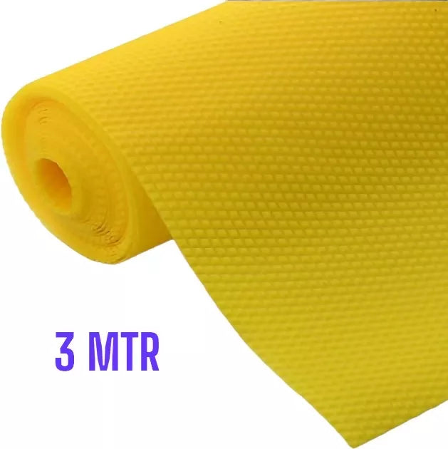 Mopak Decor Plain Eva Printed Solid Fridge Mat & Cover Pack of 1- (3Meters)