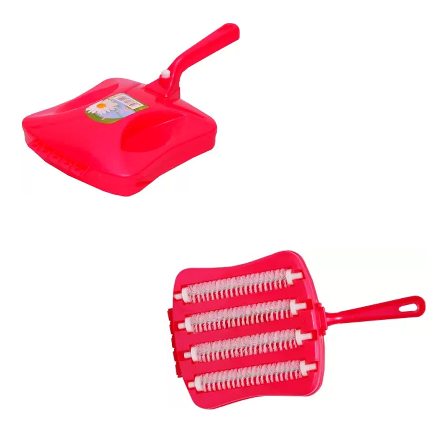 Handheld Carpet Roller Brush with Dust & Crumb Collector