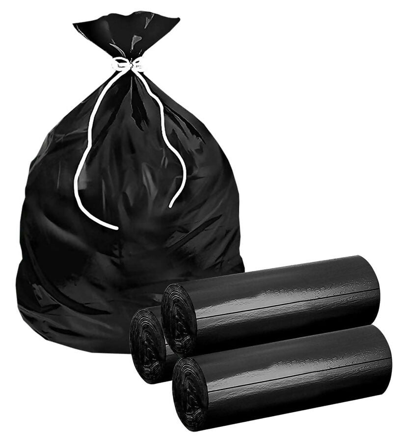 Clean Pride Garbage Bags 19 x 21 Inches with Easy-Tie Strings