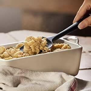 P-Plus International Food Grade Silicone Rubber Spatula Set (Black)