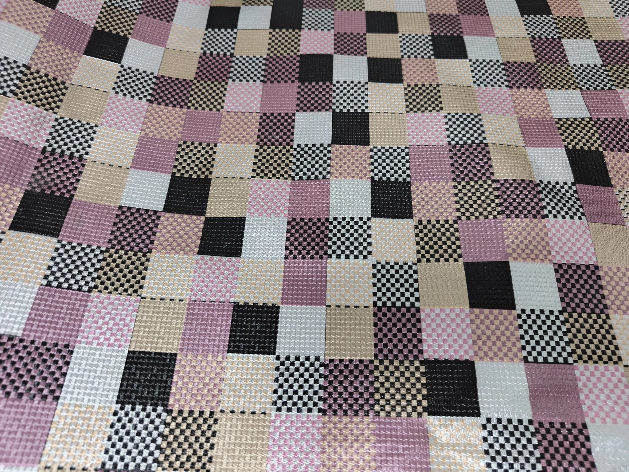 Mopak Decor Polyester Solid Chess Fridge Mat & Cover - Pack of 1 (5 Meter).