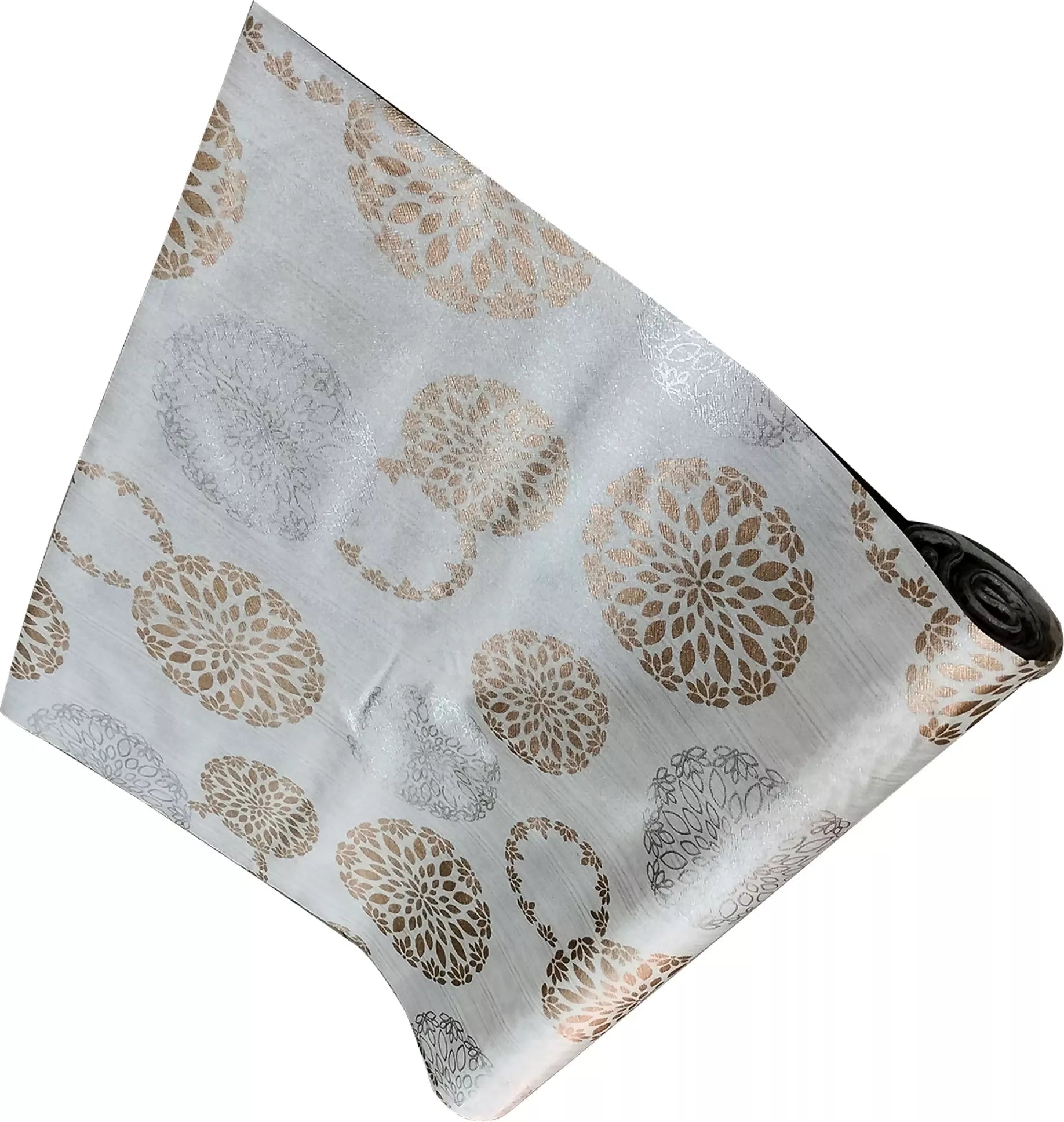 Mopak Decor Polyester Solid Fridge Mat & Cover - 50045 (Blue)