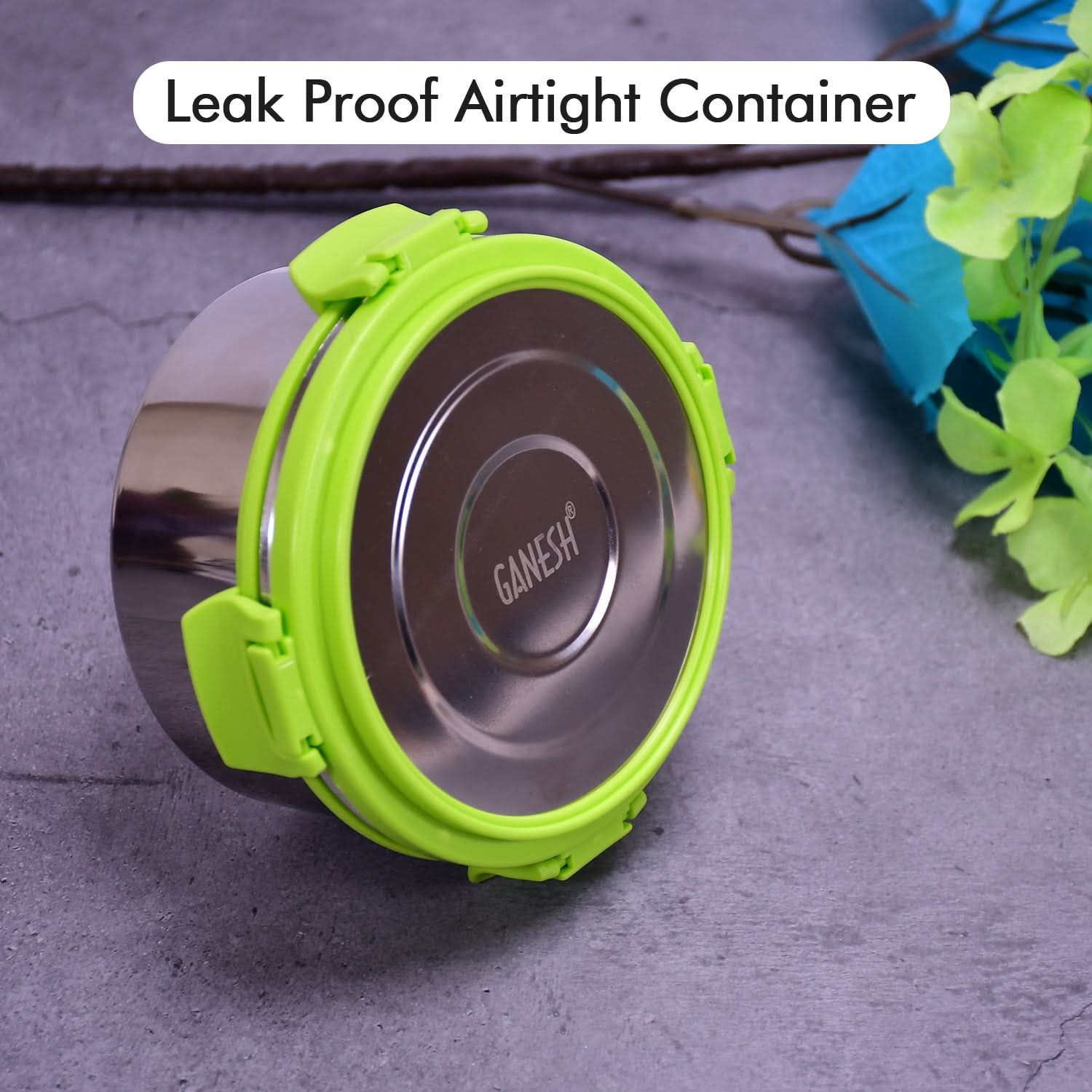 Stainless Steel Leak-Proof Airtight Lunch Box – Ideal for Office & School