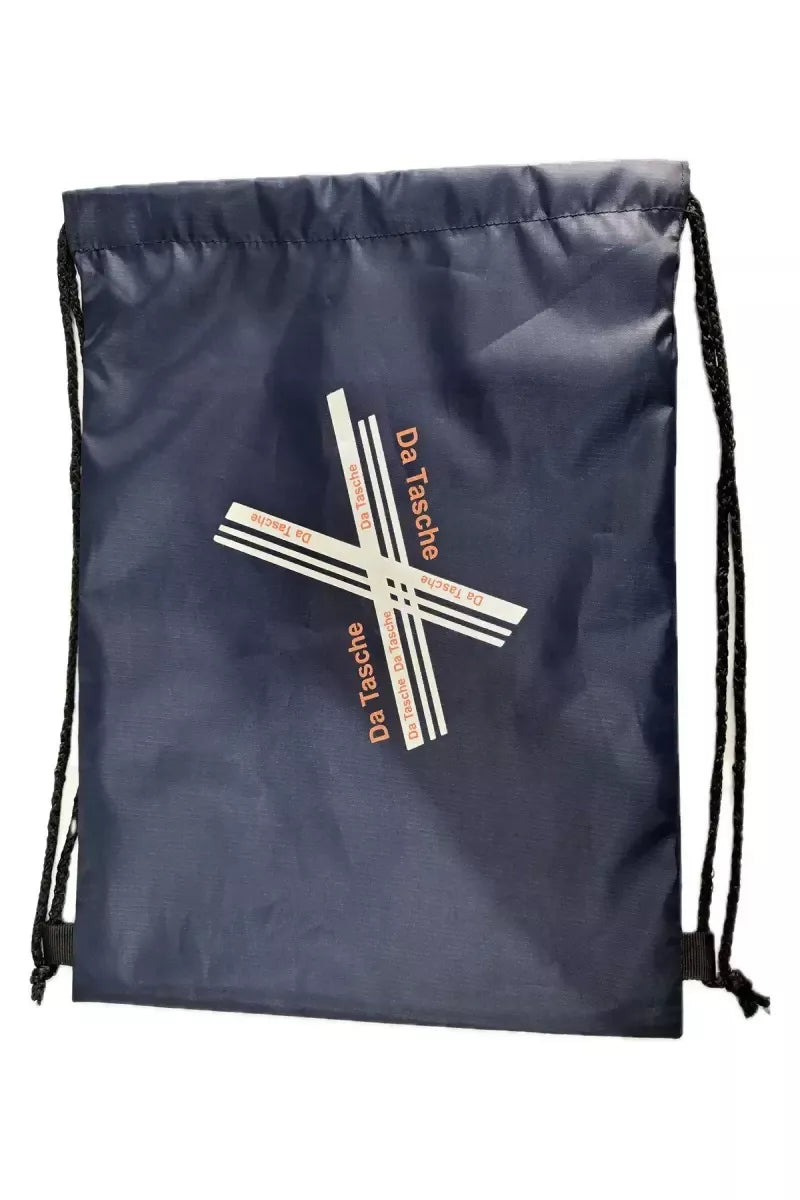 5 L Drawstring Backpack for Men - Navy Blue