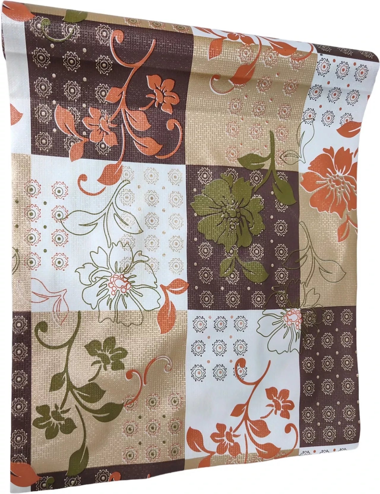 Mopak Decor Shelf Liner used for Wardrobe kitchen cabinet Drawer Slab Roll - (Brown)