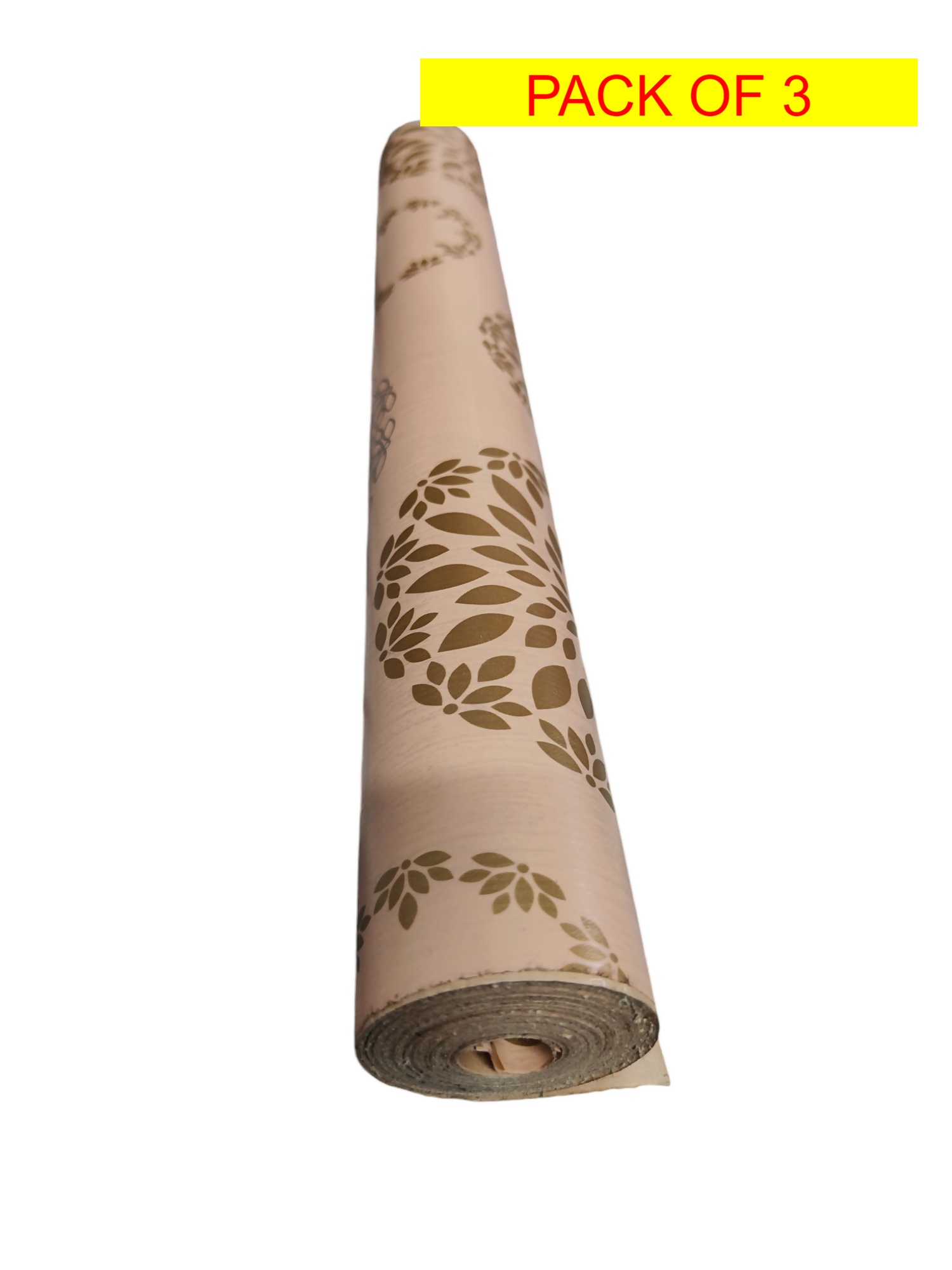 Mopak Decor 1 Meter Shelf adhesive Wallpaper For Wall /Almira,Fridge, Tabletop, kitchen Size - 40 x 100 cm Meter (Pack of 3_Pink)