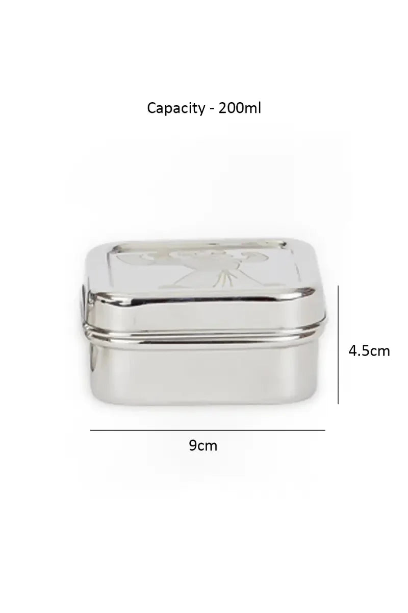 Zion - Stainless Steel Chhota Bheem Printed Tiffin Box - 200 ml