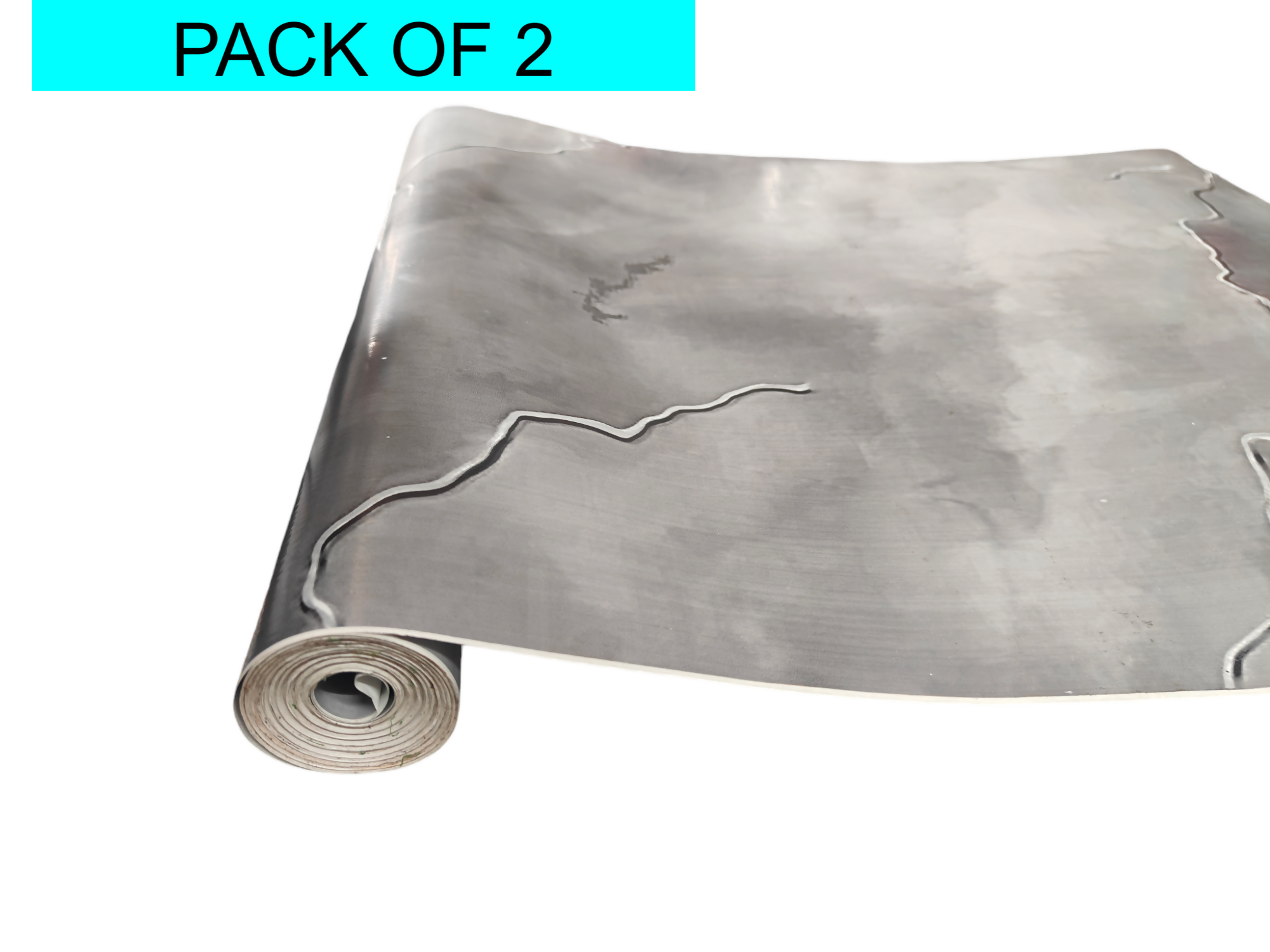 Mopak Decor Self-Adhesive Waterproof Wallpaper Roll – Multi-Purpose Use for Wall, Kitchen, Fridge, Tabletop & Almira – 45 x 100 cm (Pack of 2)