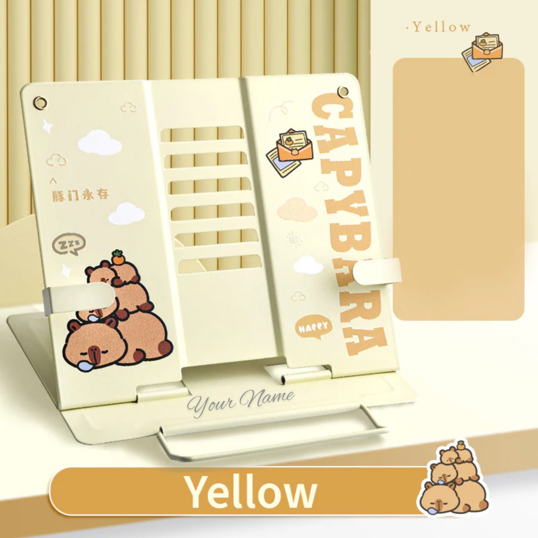 Capybara Portable/Foldable Book Stand