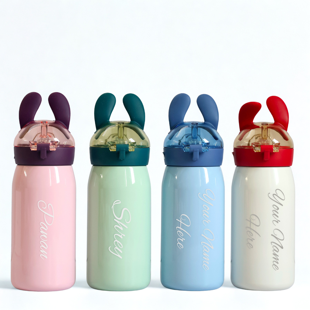 Stay Chill with Bunny Stainless Steel Sipper 530ml