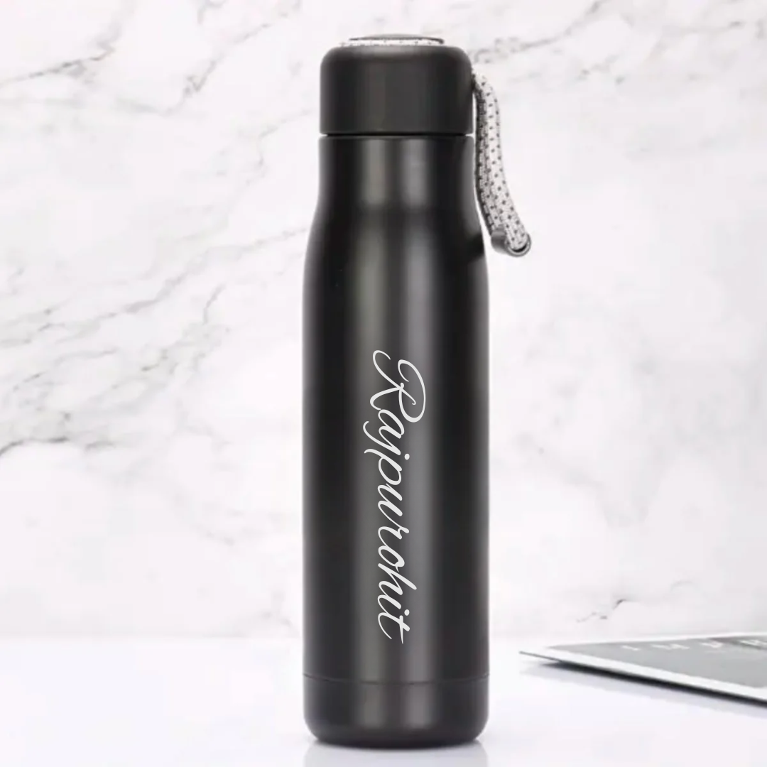 Hot and Cold Vacuum Bottle with Strap | 550ml