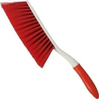 Home Glare Long Bristle Plastic Cleaning Brush for Carpet & Upholstery (Pack of 3, Multicolor)