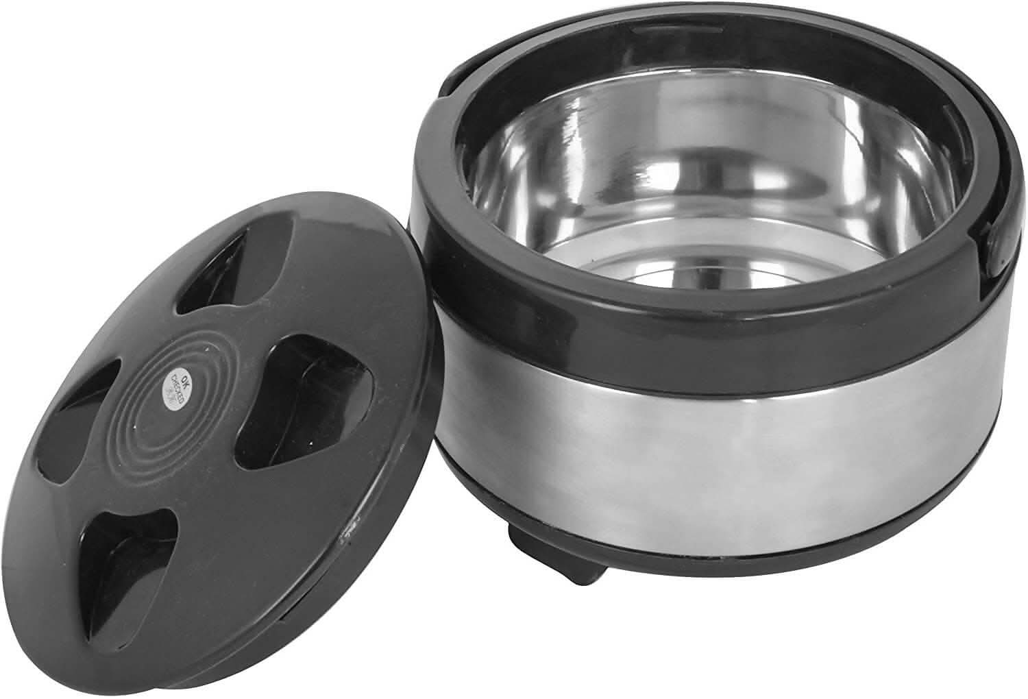 Stainless Steel Thermoware Casserole Hot Pot for hot Meal