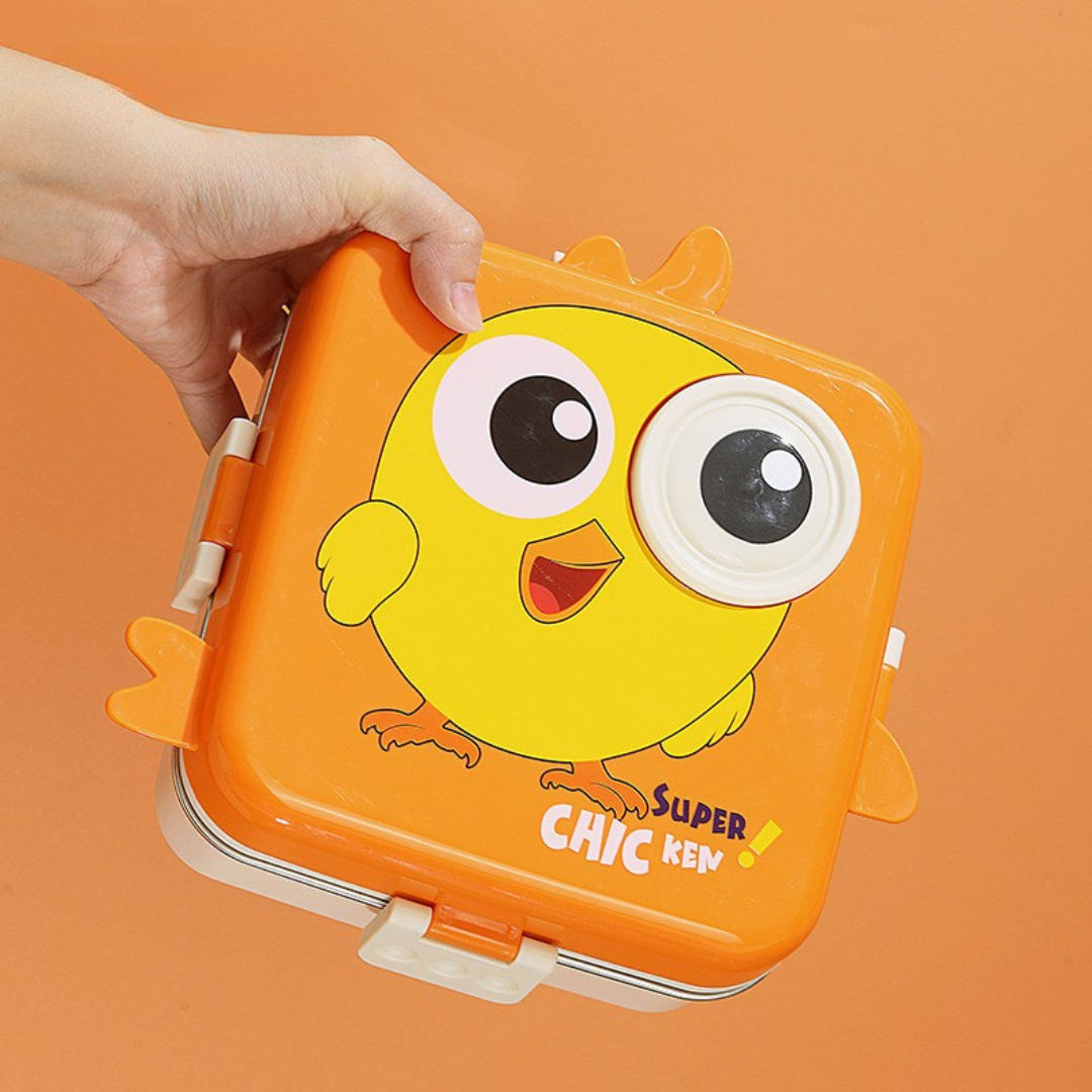 Carnival Stainless Steel Lunch Box - Chicken