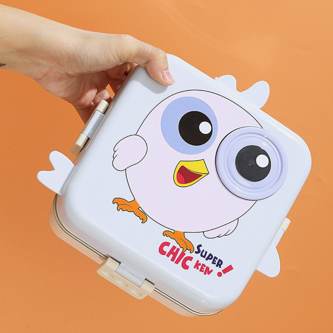 Carnival Stainless Steel Lunch Box - Chicken