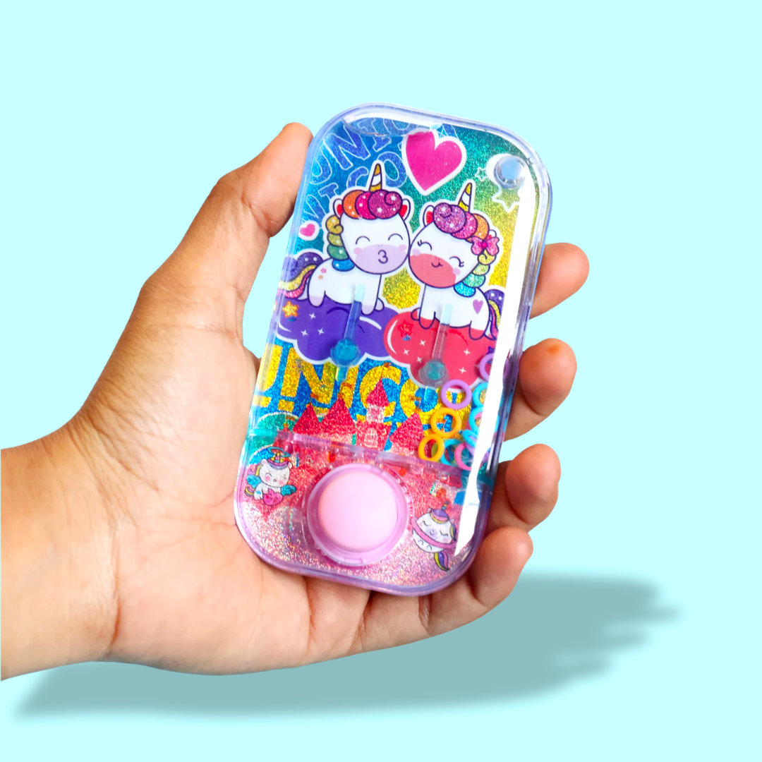 Unicorn Kawaii Water Ring Toss Game