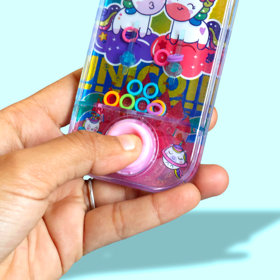 Unicorn Kawaii Water Ring Toss Game