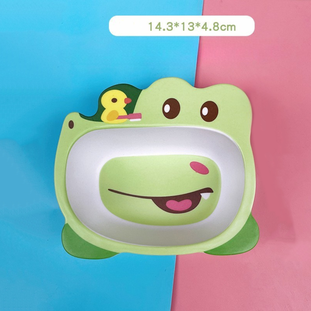 Mealtime Magic Frog Bamboo Fiber Bowl!