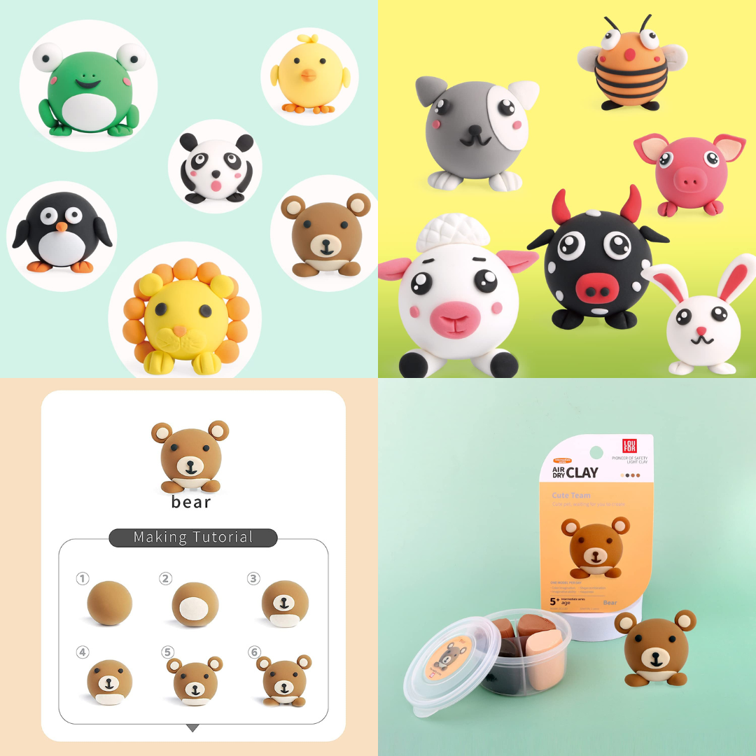 Pet Paradise DIY Adventure Air Dry Clay 1 Pcs