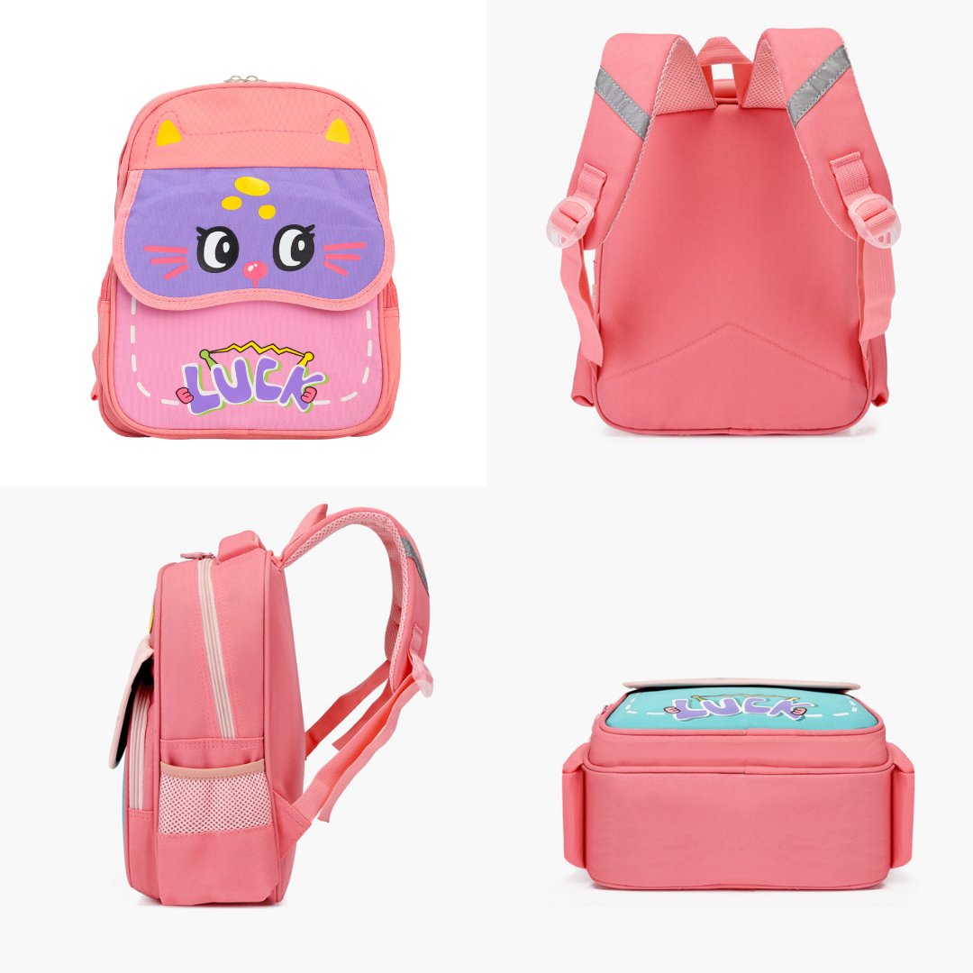Luck School Bag – Stylish, Spacious & Study-Ready