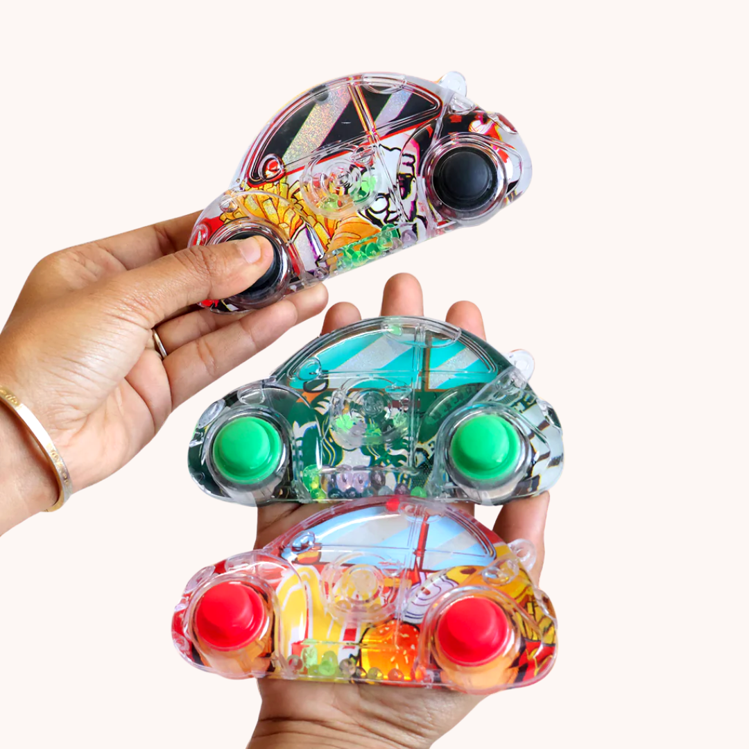 Car Shaped Water Ring Toss Game