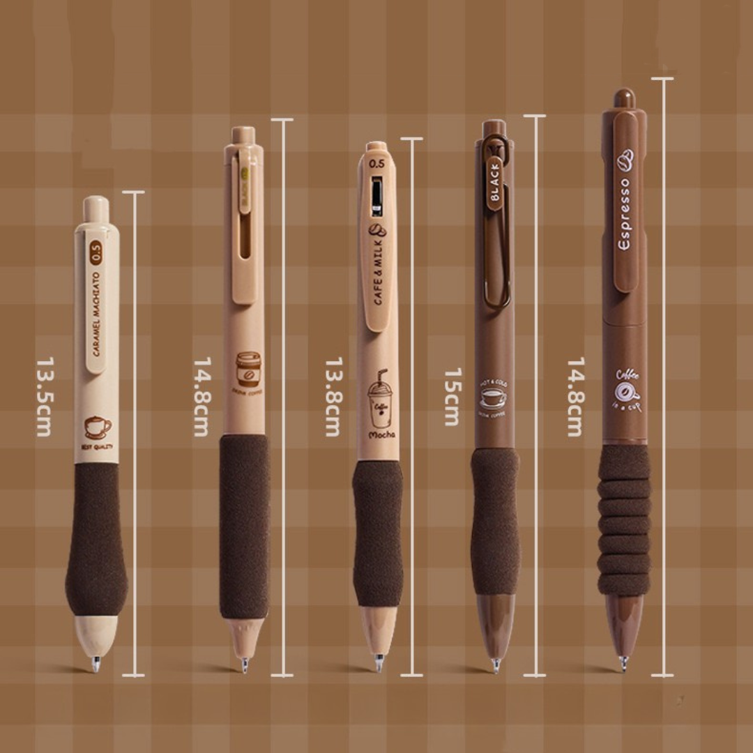 Coffee Lover's Gel Pens