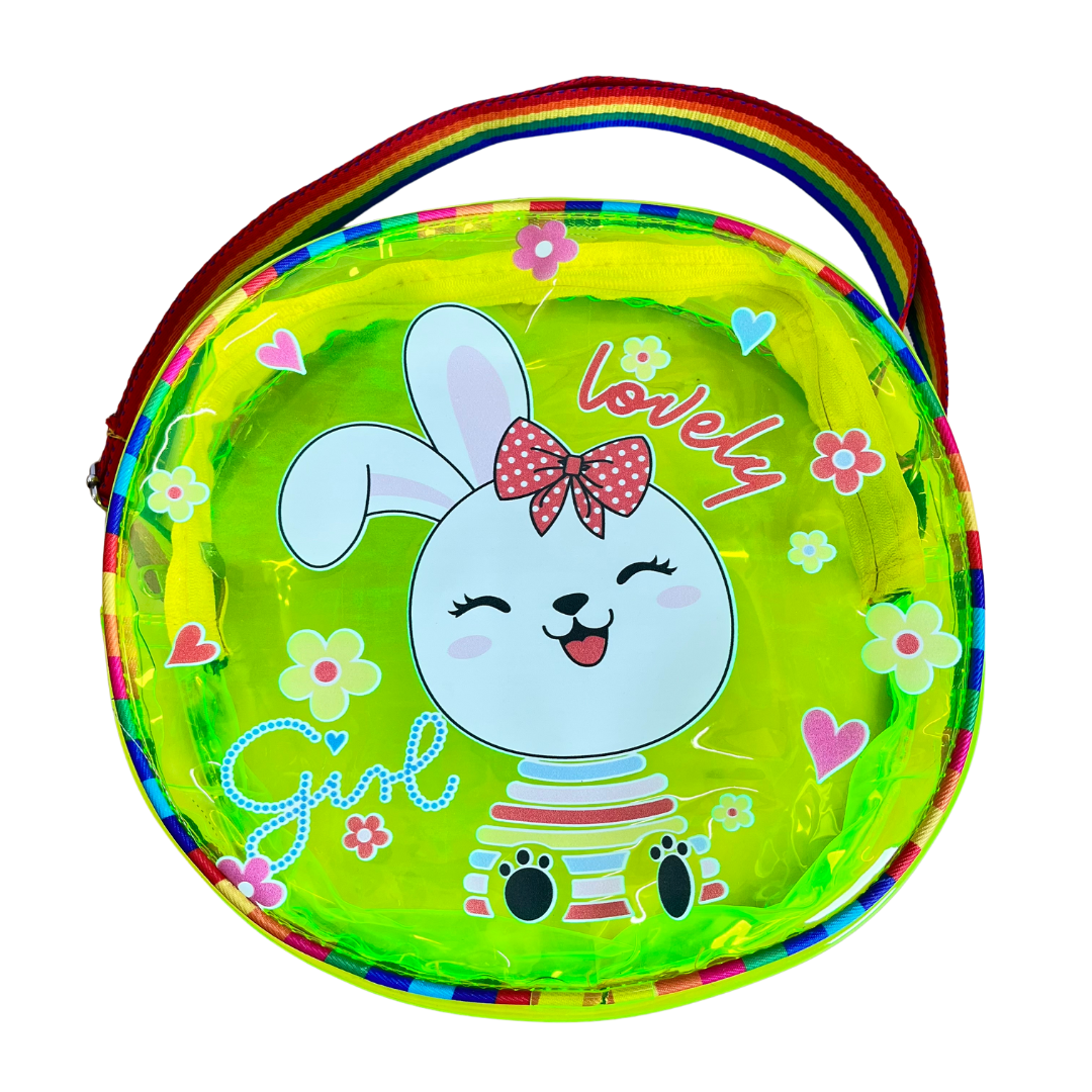 Sparkle On! Cartoon Holographic Sling Bag