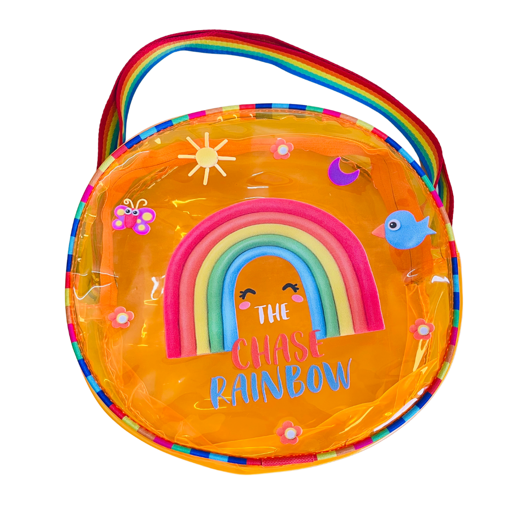 Sparkle On! Cartoon Holographic Sling Bag