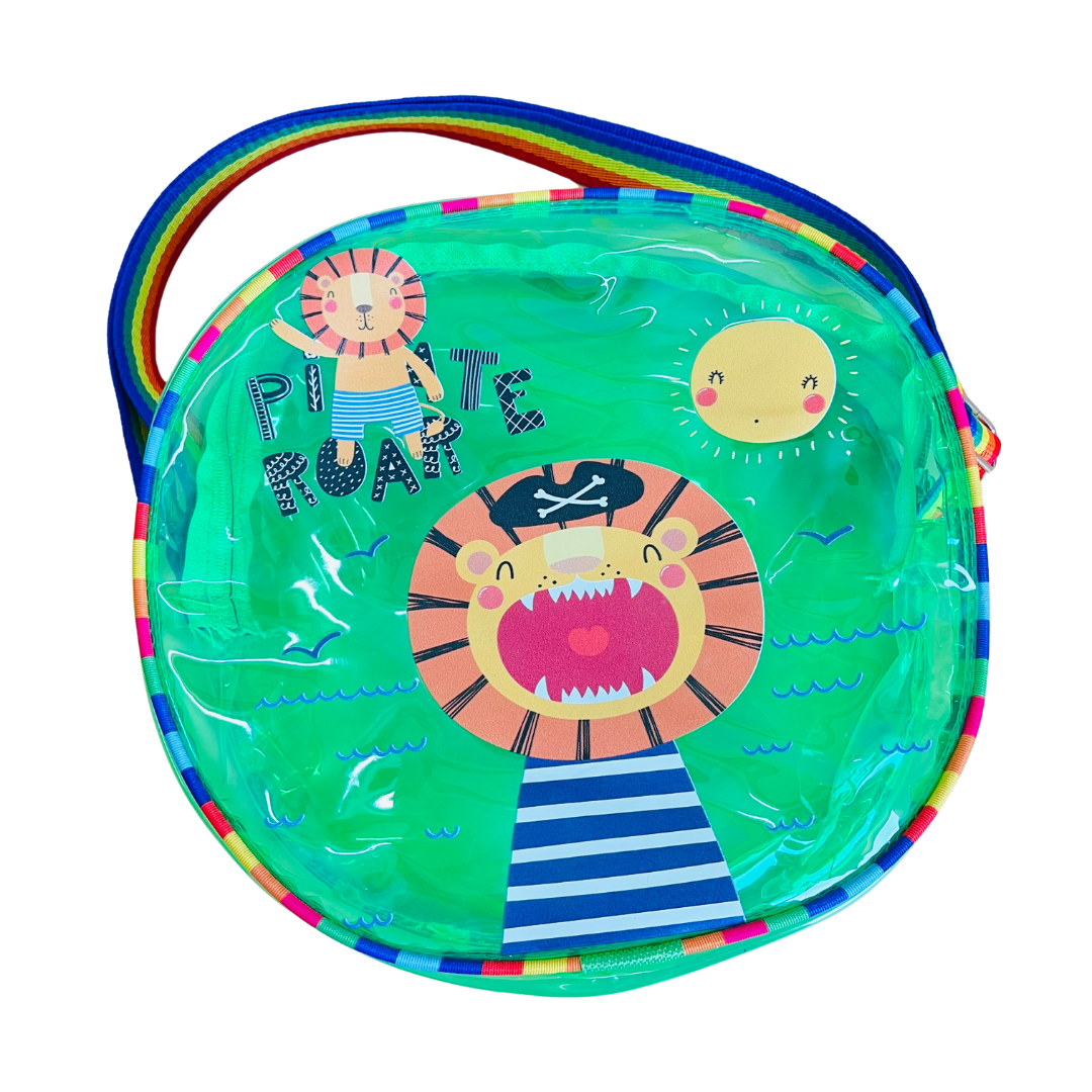 Sparkle On! Cartoon Holographic Sling Bag