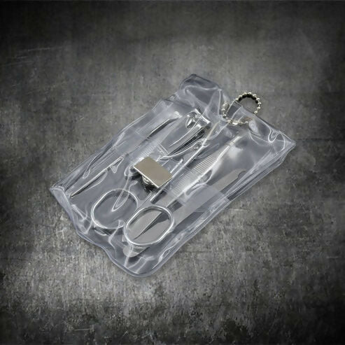 Nail Scissors Professional Nail Clippers Kit Manicure Set 5 Pieces Top Grade Stainless Steel Grooming Kit For Travel Or Home Manicure Set(2 pcs)