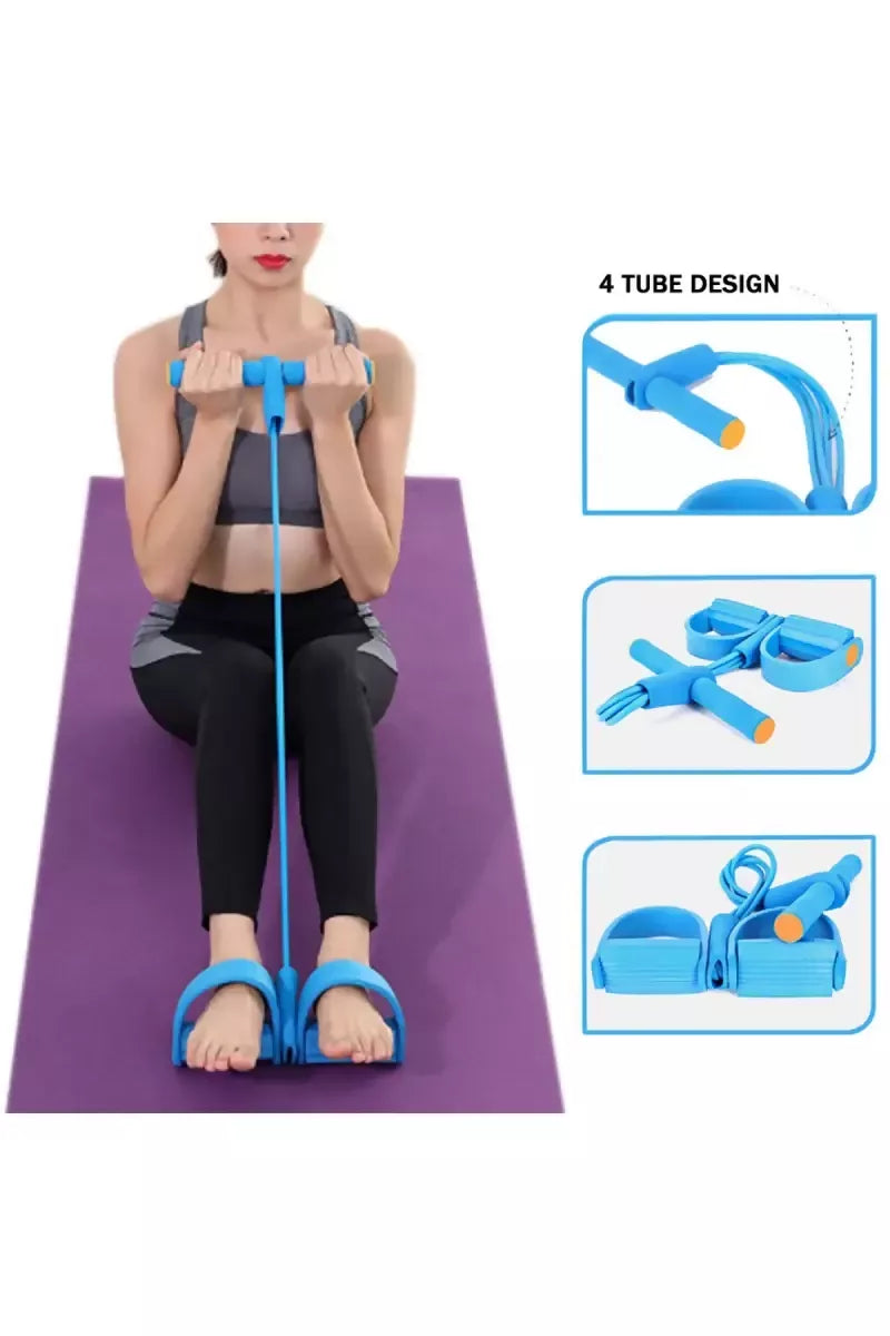 Resistance Exercise Bands For Full Body Workout (Blue)