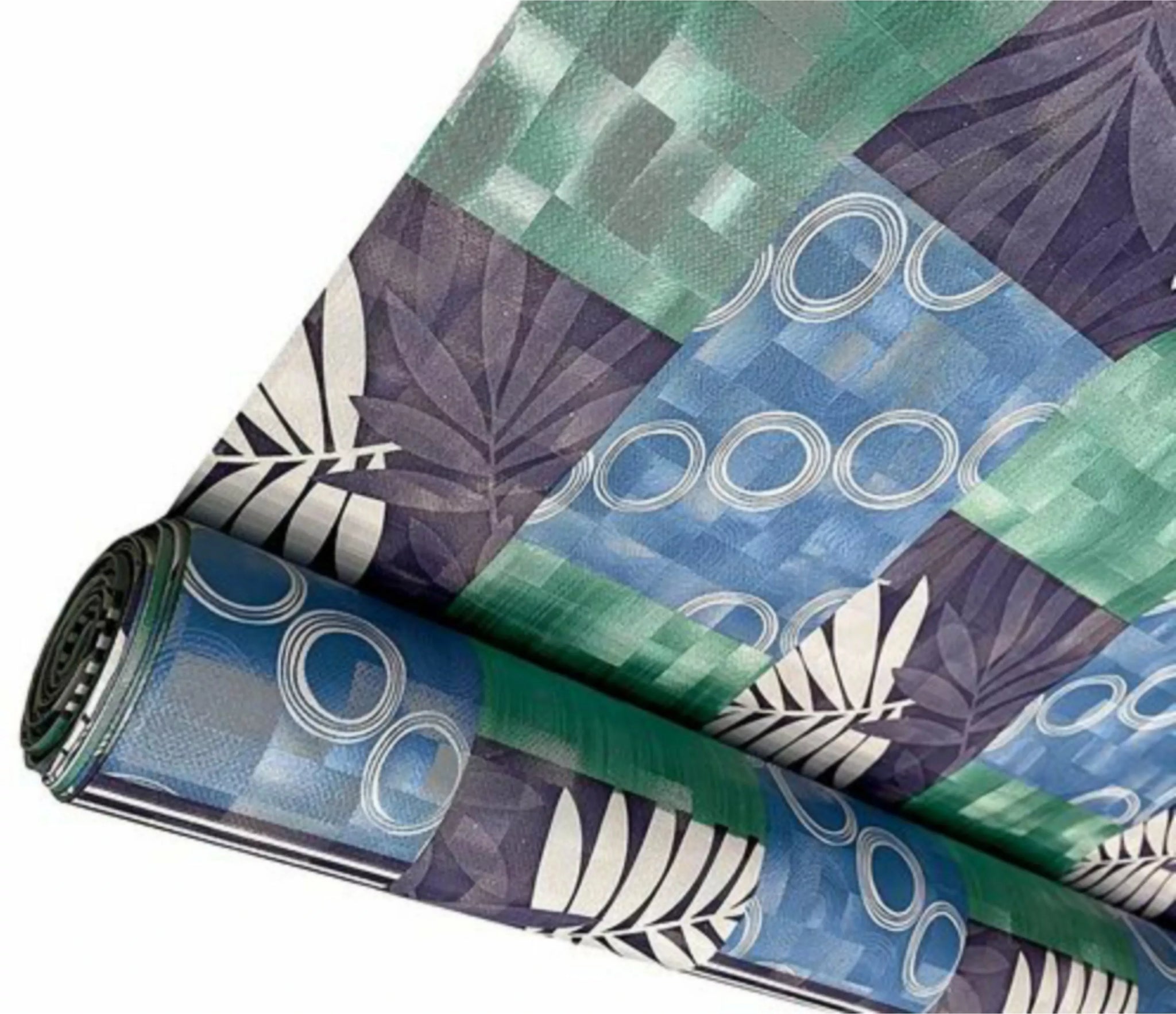 Mopak Decor Shelf Liner used for Wardrobe kitchen cabinet Drawer Slab Roll - (Green)