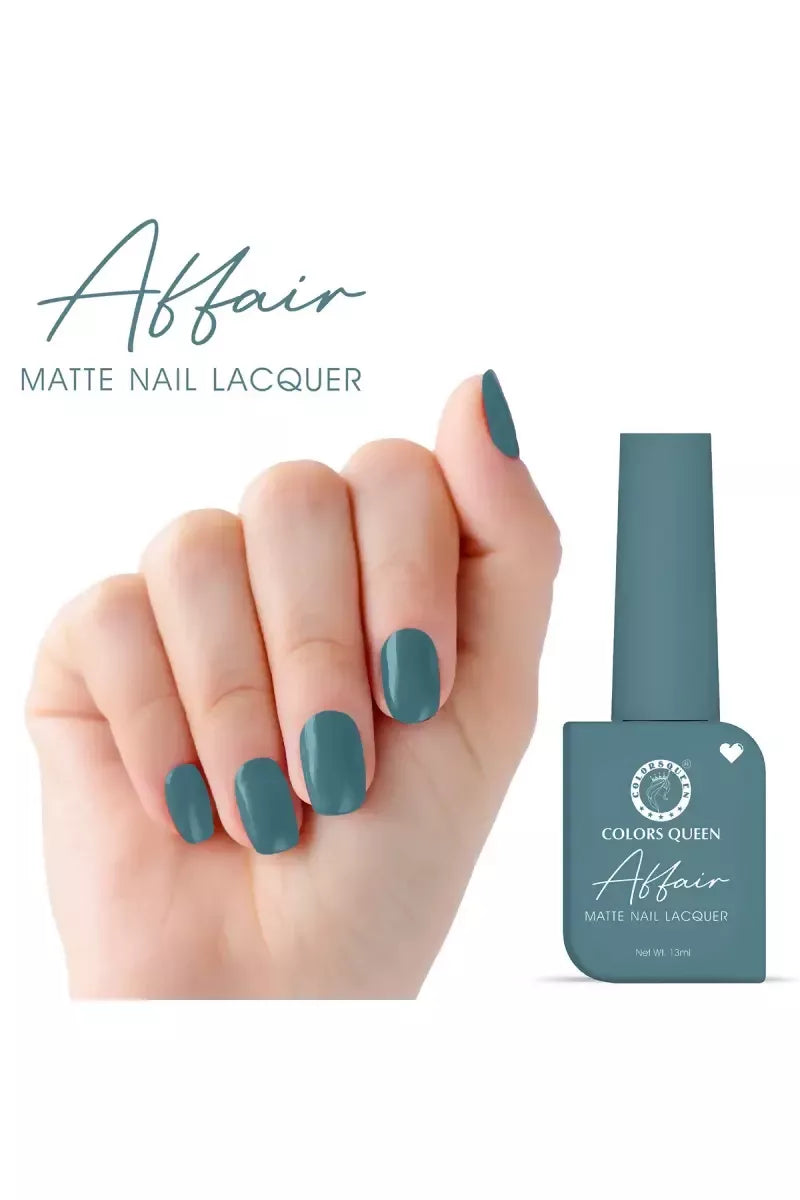 Colors Queen Affair Matte Nail Laquer Nail Polish (13ml, Shade 07)