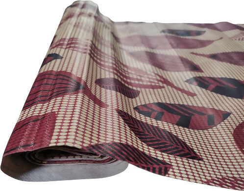 Mopak Decor ShelfLiner used for Wardrobe kitchen cabinet Drawer Slab Roll (Brown Black Leaf)