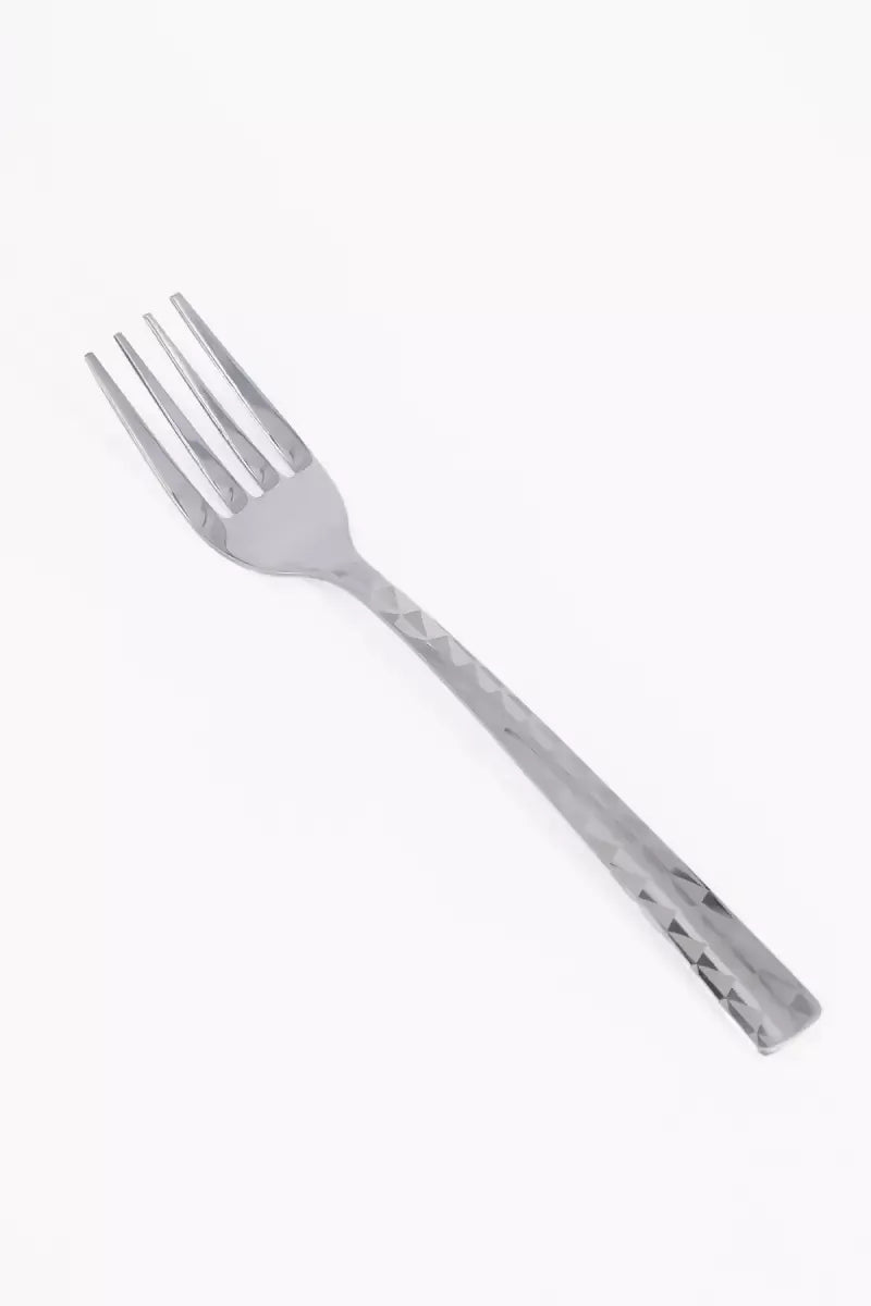 Prabha Stainless Steel Crysta Baby Fork Set - 16cm (6 pcs)