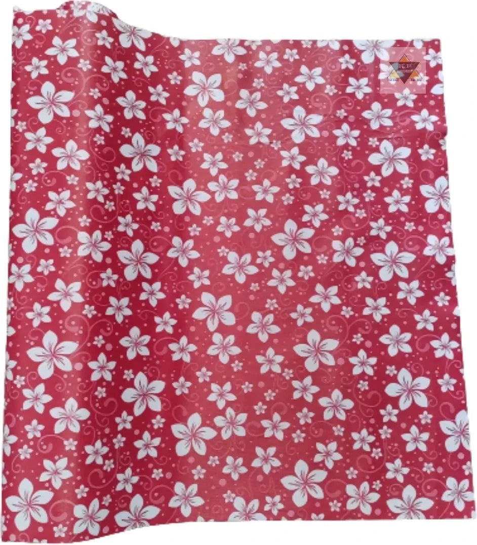 Mopak Decor Polyester Solid Fridge Mat & Cover - (Pink)