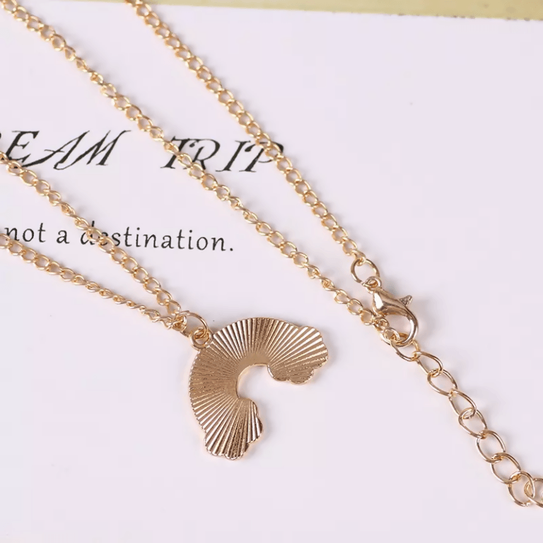 Pinapes Colorful Cloud Smiley Face Pendant Rainbow Fashion Jewelry for Women & Girls