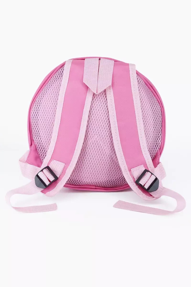 Blooming Pink Magical Unicorn Theme Kids Backpack - Pink