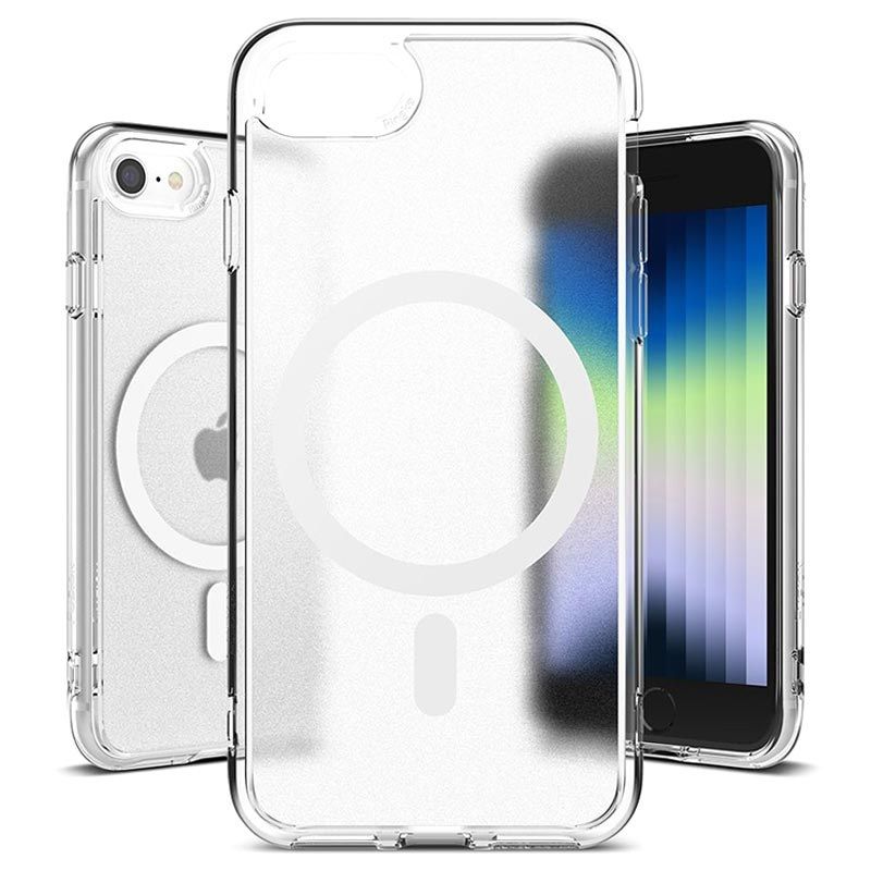 MagSafe Clear Transparent Silicone case for Apple iphone 8