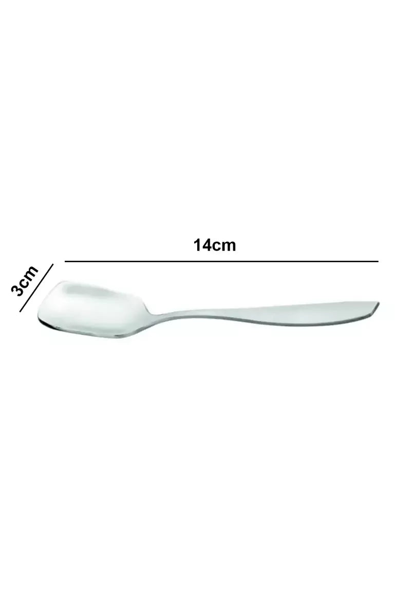 Prabha Stainless Steel Belito Ice Cream Spoon Set - 14cm