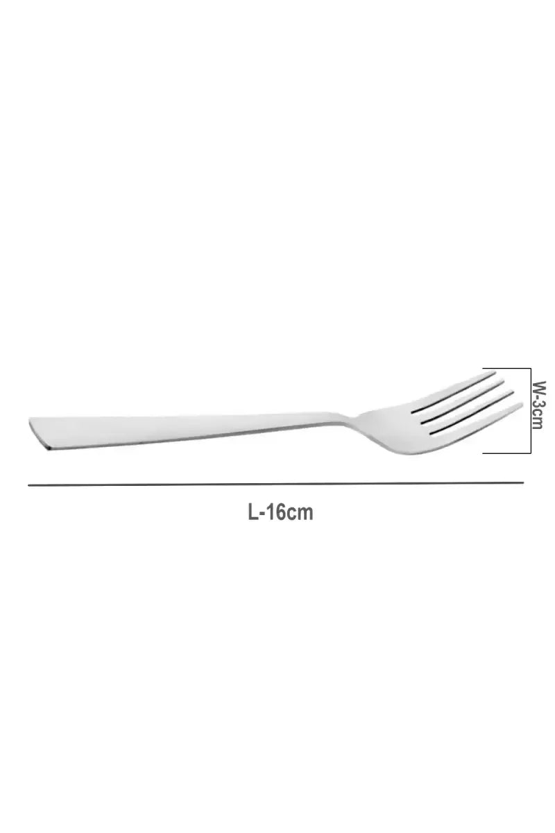 Prabha Stainless Steel Regency Baby Fork - 16cm