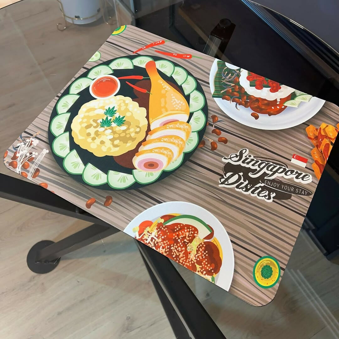 Microfiber Dish Drying Mat – Water Absorbent for Kitchen Utensils (Random Color)