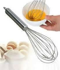 Multispace Bakery Tools - Egg beater silicon spatula and brush(pack of 3)